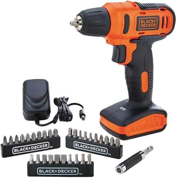 Furadeira e Parafusadeira Black+Decker 12V